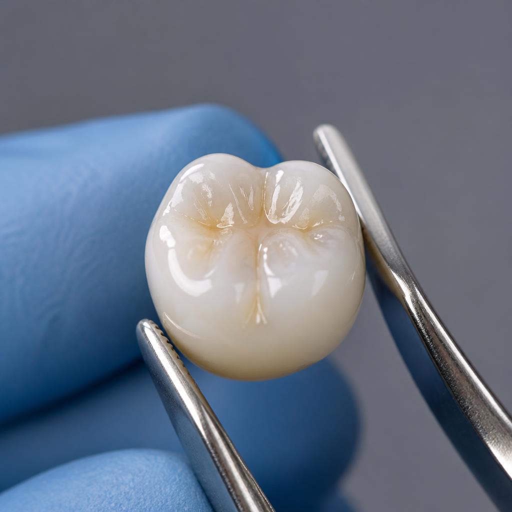 Zirconia dental crown